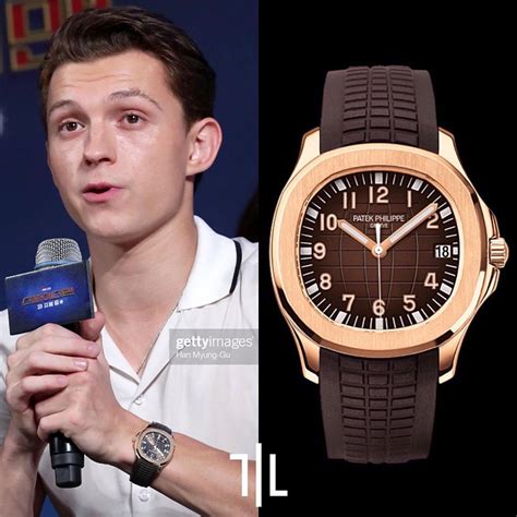 patek philippe aquanaut tom holland